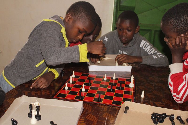 Youth deep in a chess match — Talent