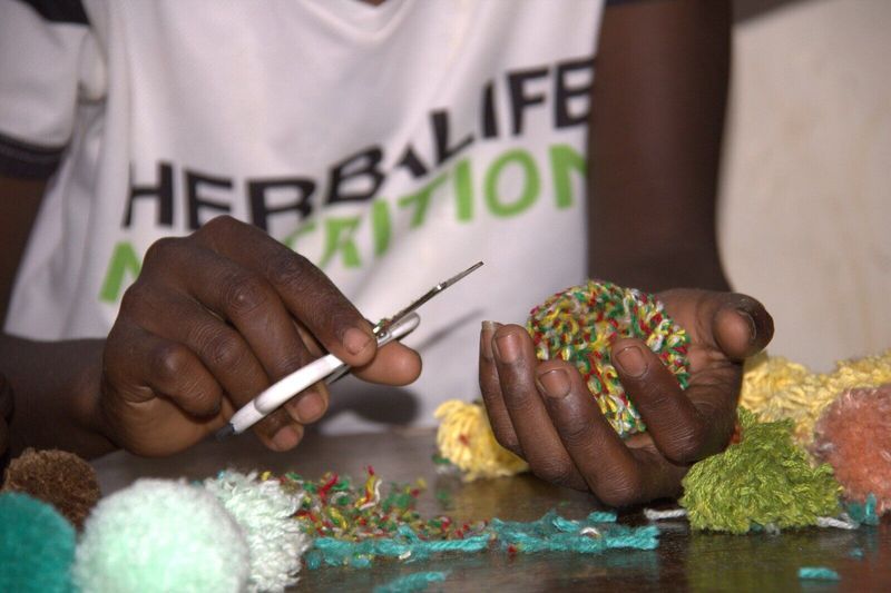 Children making art together — Talent